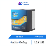 CPU Intel i5 3570 (6M, 3.40GHz, 4 core, 4 Threads)