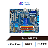 Main máy tính Gigabyte GA-EP45-UD3 4 Khe RAM hỗ trợ CPU Core2 Quad 2 Extreme socket 775 DDR2 4khe ram 8G chính hãng nguyên zin