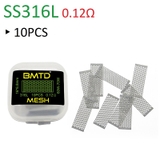 Bộ 10 Coil MESH SS316L BMTD _ Cuộn Coil Lưới _ Dây dẫn nhiệt DIY, build coil, trở