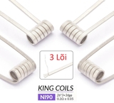 ⚡️N92⚡️ Hộp 10 Coil Ni90 - King Coils COIL-FATHER (26ga*3+36ga) - Dây dẫn nhiệt DIY, build coil, trở