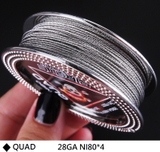 Dây Quấn Coil PIRATE-COIL NI80 (15 feet) - Hộp Thiếc - Dây dẫn nhiệt DIY, build coil, trở