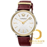 ĐỒNG HỒ NỮ VERSACE VE8100719 DÂY DA KẾT HỢP SỰ TRẺ TRUNG SANG TRỌNG