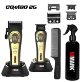 Combo 2G WMARK | Tông đơ pin cắt tóc NG-8030 + Tông đơ viền NG-8230