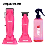 Combo 2P WMARK | Tông đơ pin lưỡi đơn NG-139 + Tông đơ viền NG-339