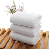 Khăn Gội Trắng Khách Sạn 34x80 cm, 120g-150g, 100% Cotton