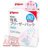 Túi trữ sữa Pigeon hộp 50 túi x 80ml