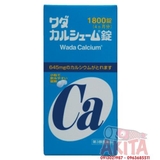 Viên uống bổ sung Canxi màu xanh dương (1800 viên) - Wada Calcium