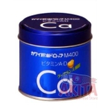 Canxi + Vitamin A/D - CA M400 cho bé vị quả lê (hộp 180v)