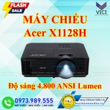 Máy chiếu Acer X1128H độ sáng 4800 AnsiLumen