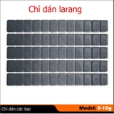 Chì dán lốp 5-10g, chì dán La-răng