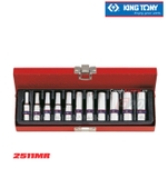 Bộ khẩu tuýp lục giác 1/4'' Kingtony 2511MR