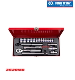 Bộ khẩu tuýp lục giác 3/8'' Kingtony 3520MR