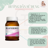 Tinh dầu hoa anh thảo Evening Primrose Oil Blackmores Úc 190 viên