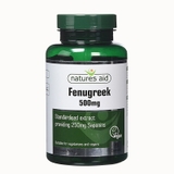 Viên uống lợi sữa Natures Aid Fenugreek 500mg hộp 90 viên