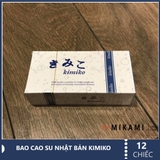 Hộp 12c Bao Cao Su KIMIKO - Made In Japan - Siêu Mỏng Không Mùi