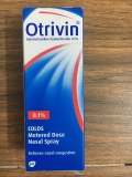 Otrivin 0.1 xịt