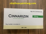 Cinnarizin 25mg Quảng Bình