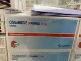 Cinnarizine Sopharma 25mg