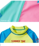 Bộ bơi Dive & Sail chống nắng màu tím (2-7 tuổi)