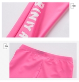 Bộ bơi bé gái hồng, hình cá, dài quần dài rời, Vivo Biniya