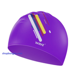 Mũ bơi người lớn Wave - Đen Enjoy