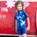 Bộ bơi xanh than cá mập, dáng cộc rời (5-14 tuổi)