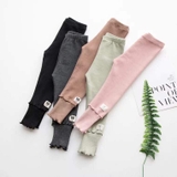 Quần nỉ xám, gấu kẻ, ChongChong, C392