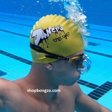 Mũ bơi người lớn Wave - Đen Enjoy