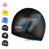 Mũ bơi người lớn Wave - Đen Enjoy