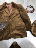 Vest Nhung nâu Mini World