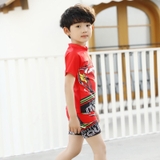 Bộ bơi cộc ô tô Đỏ McQueen