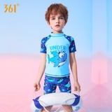 Bộ bơi bé trai cộc rời Xanh, Under cá mập 361 (SLY215036)