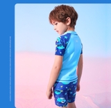 Bộ bơi bé trai cộc rời Xanh, Under cá mập 361 (SLY215036)