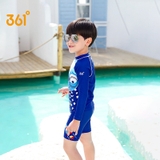 Bộ bơi bé trai dài rời, màu xanh hình tàu vũ trụ 361 (SLY205047)