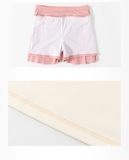 Bộ bơi nữ trắng chân váy hồng, Beach, vải chống nắng