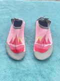 Giày bơi, đi biển bảo vệ chân, màu hồng hình cây