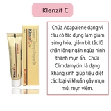 Gel trị mụn Klenzit C 15g