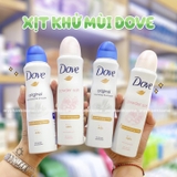 Xịt Khử Mùi Dưỡng Ẩm Vùng Da Dưới Cánh Tay Dove