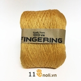 Sợi cotton bóng Fingering TRƠN