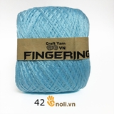 Sợi cotton bóng Fingering TRƠN