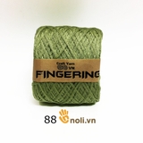 Sợi cotton bóng Fingering TRƠN