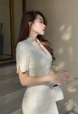 Royal Dress in White