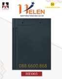 Ngói phẳng tráng men Helen màu xanh rêu HE003