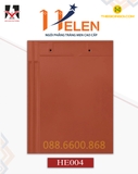 Ngói phẳng tráng men Helen màu đỏ HE004