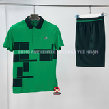 Bộ Thể Thao Lacoste Chính Hãng Màu Xanh Lá - Novak Djokovic - DH2568 51 I6W/GH7413 51 YZP
