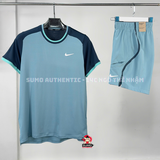 Bộ Quần Áo Thể Thao Nike Chính Hãng Màu Xanh - Nike DriFit - FD5320-464/FD5336-464