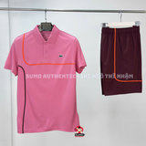 Bộ Thể Thao Lacoste Chính Hãng Màu Hồng - Ultra-Dry Technology - DH7362 51 UI4/GH7460 51 BZD