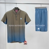 Bộ Thể Thao BIDIBADU Chính Hãng Màu Nâu Xanh- Polo BIDIBADU SET 2025 - BIDIBADU52.5