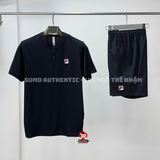 Bộ Thể Thao Fila Chính Hãng Màu Đen - Fila Heritage Color - P0051854/P0057291