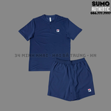 Bộ Thể Thao Fila Chính Hãng Màu Xanh Navy - Fila Heritage Color - P0054249/P0054258